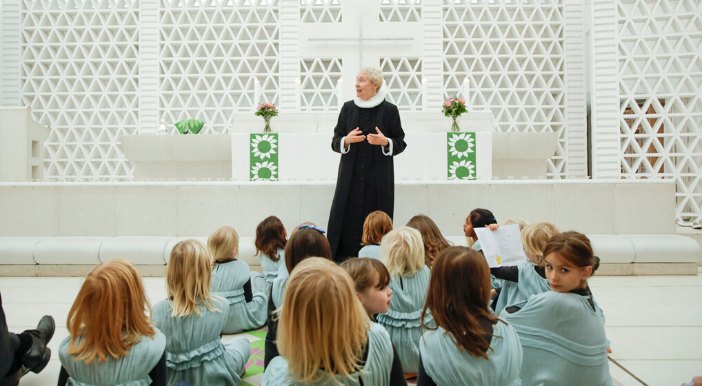 bØRNEKOR TIL GUDSTJENESTE