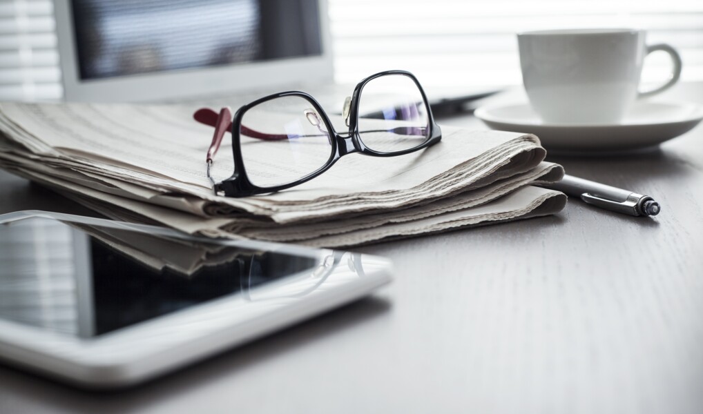 Himmel med flystriber