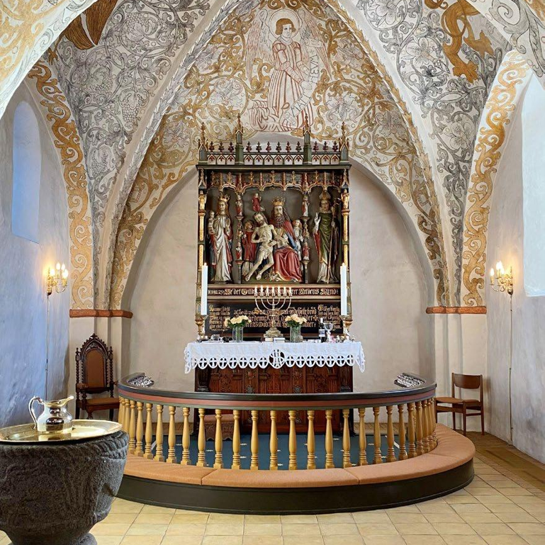 Smidstrup Kirkes alter