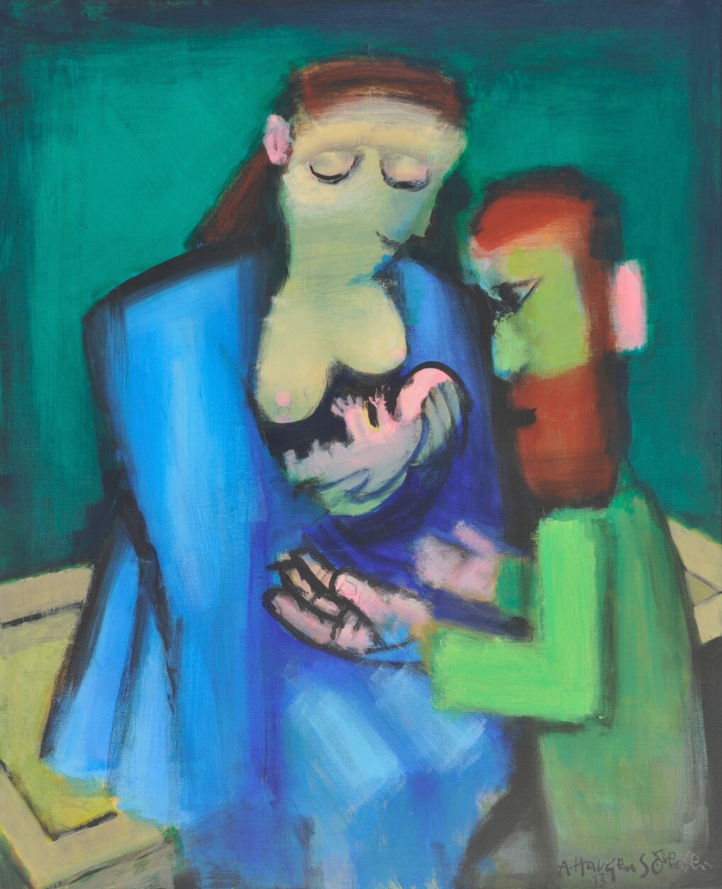 Maleri "Familiebillede" - Arne Haugen Sørensen, 2013.