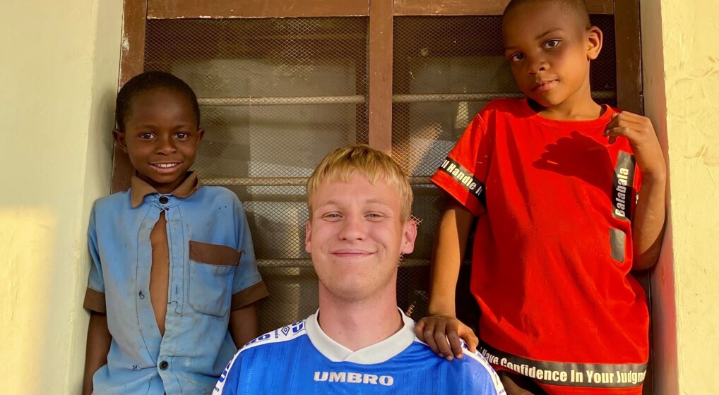 Andreas Tindbæk Lunderskov og dreng