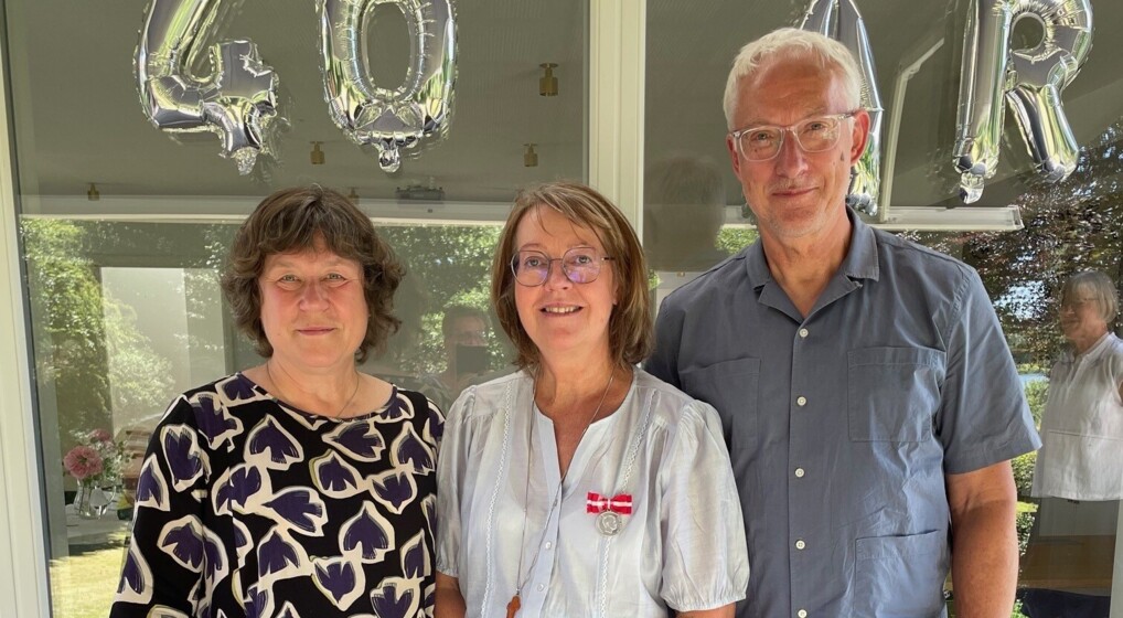 Biskop Marianne Christiansen, Lisbet Schmidt Olsen og stiftskontorchef Lars Chr. Kjærgaard